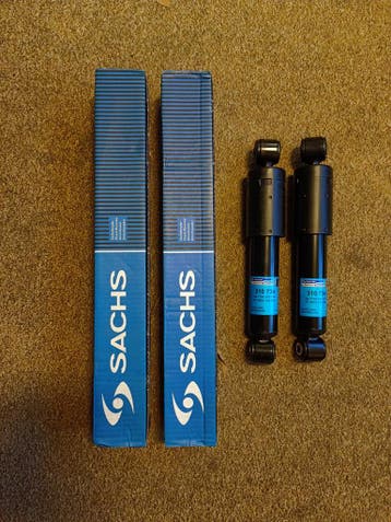 Set schokdempers achteras Fiat Punto I en Lancia Y, Ophalen of Verzenden, Nieuw, Fiat