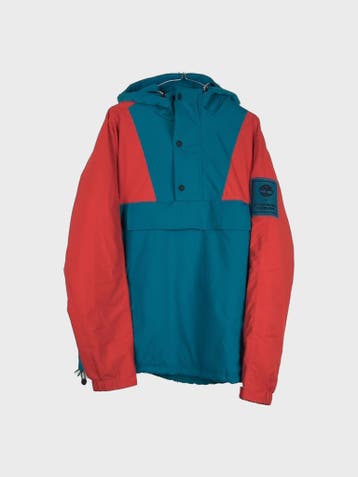 Timberland Outdoorjas Heren maat M Teal and Red, Overige kleuren, Maat 48/50 (M), Timberland, Ophalen of Verzenden