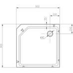 Xellanz Thermo Complete Douchecabine - 90x90x228cm -, Doe-het-zelf en Verbouw, Sanitair, Ophalen of Verzenden, Nieuw, Glas