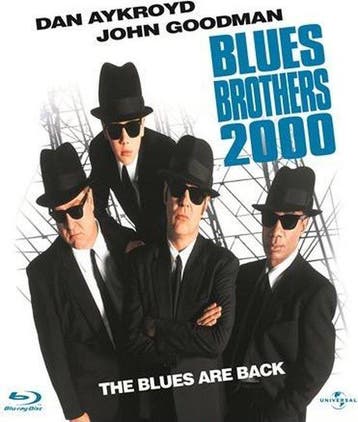Blues brothers 2000 (blu-ray tweedehands film), Cd's en Dvd's, Blu-ray, Ophalen of Verzenden, Zo goed als nieuw