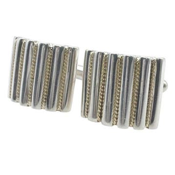 Tiffany & Co. - Manchetknopen - 18 karaat Zilver, Geel goud
