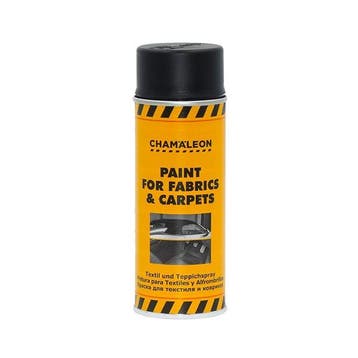 Verf voor stof en tapijt zwart spuitbus 400 ml - Chamäleon, Verzenden, Nieuw