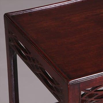 Etagiere nachtkastje Engelse bedside tabel of nightstand in, Antiek en Kunst, Ophalen of Verzenden