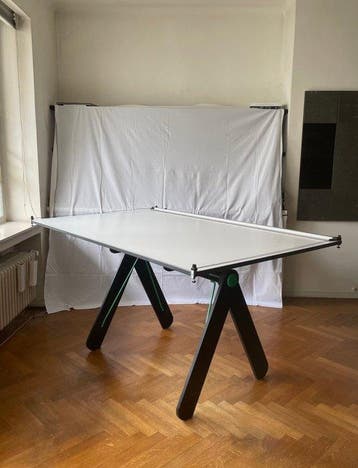 Paolo Parigi - Paolo Parigi - Tekentafel - A90 - Staal, Antiek en Kunst
