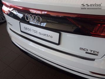 Rvs grafiet bumperbescherming Audi Q8 2018-, Ophalen of Verzenden, Nieuw
