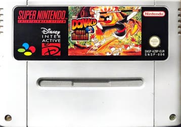 Donald in Maui Mallard (SNES tweedehands game), Spelcomputers en Games, Ophalen of Verzenden, Zo goed als nieuw