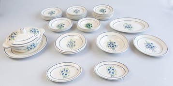 Badonviller - Tafelservies (52) - Francine - Porselein