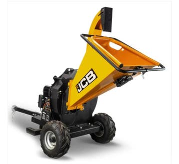 Zware houtversnipperaar, in krat JCB, geel/zwart, Nieuw