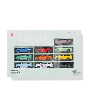 HEMA Autos - 10 stuks, Verzenden, Nieuw