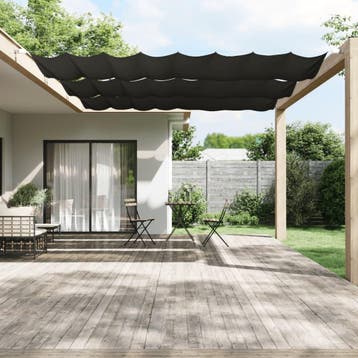 vidaXL Luifel verticaal 140x420 cm oxford stof, Verzenden, Nieuw