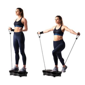 Trilplaat Fitness | Elastische Banden | Nieuw | Scherpe P..., Kunststof, Trilplaat, Ophalen of Verzenden, Armen