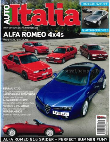 2017 AUTO ITALIA MAGAZINE 256 ENGELS, Boeken, Nieuw, Author
