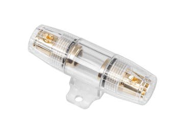 Glaszekering houder - 10,3 x 38mm - Schroefbevestiging, Doe-het-zelf en Verbouw, Elektra en Kabels, Ophalen of Verzenden, Nieuw