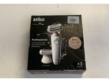 Braun Silk·épil 9 Flex 9 3D - Epilator - Nat en droog, Verzenden, Nieuw