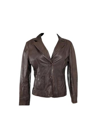 eksept Spijkervesten Dames maat Unknown Bruin Vintage, Ophalen of Verzenden, Nieuw