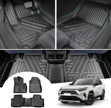 RAV4 XA50 Rubber Matten | 3D-Scan | Laatste Stuk!, Ophalen of Verzenden, Zo goed als nieuw