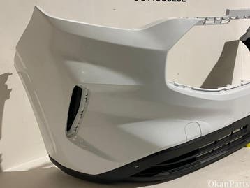 Ford Transit Custom II voorbumper PZ31-17F003-B, Ophalen, Gebruikt, Voor, Bumper