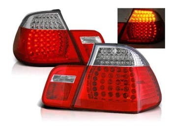 LED achterlicht units Red White geschikt voor BMW E46, Auto-onderdelen, Verzenden, Nieuw, BMW