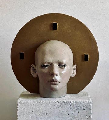 Aga Koncka - Untitled - Ceramic Sculpture., Antiek en Kunst
