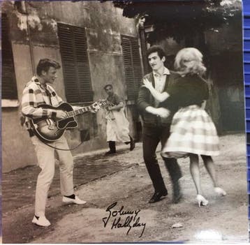 vinyl picture / shape - Johnny Hallyday - Place Du Tertre..., Verzenden, Zo goed als nieuw