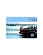 1986 VOLVO 760 INSTRUCTIEBOEKJE NEDERLANDS