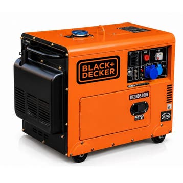 Black+Decker BXGND5300E diesel aggregaat 5,3 kW Nieuw, Ophalen, Nieuw, Dieselolie, Elektrisch startend
