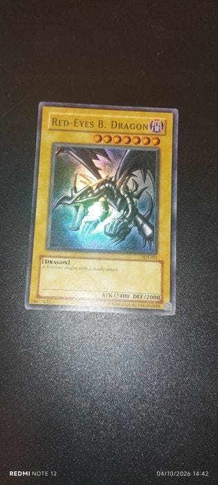 Konami - 1 Card - Yu-Gi-Oh! - Red-Eyes B. Dragon Foil, Nieuw