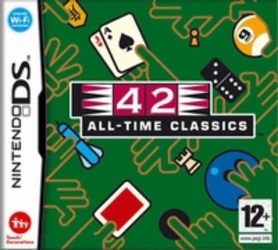 42 All Time Classics, DS (Nintendo DS tweedehands game), Spelcomputers en Games, Games | Nintendo DS, Zo goed als nieuw, Ophalen of Verzenden