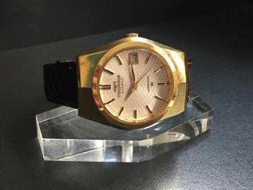 Technos - Automatic Dial Texturizado Faceted Glass - Zonder, Nieuw