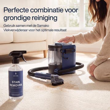 Samako Tapijtreiniger Mini - Vlekkenreiniger Bank & Tapijt -, Ophalen of Verzenden, Zo goed als nieuw