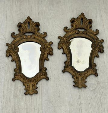 Spiegel (2) - Hout, Glas