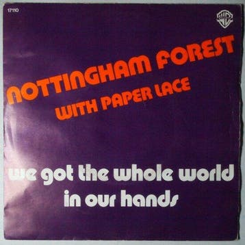 Nottingham Forest with Paper Lace - We got the whole worl..., Cd's en Dvd's, Vinyl Singles, Verzenden, Nieuw in verpakking