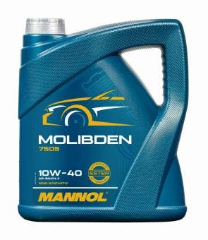 Mannol Molibden | 10W40 Semi Synthetische motorolie | 5 Lite, Verzenden