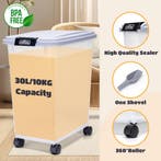 Voerton - Voedselcontainer - Voercontainer - 30L - Transpara, Verzenden