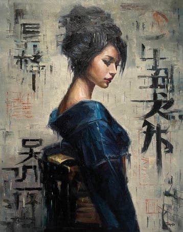 Luca Tanaka (1999) - Oriental blue