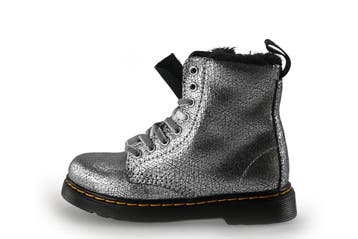 Dr. Martens Veterboots Meisjes in maat 28 Zilver, Kinderen en Baby's, Kinderkleding | Schoenen en Sokken, Dr. Martens, Verzenden