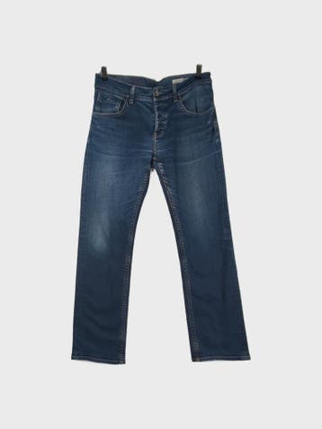Tommy Hilfiger Jeans Heren maat W36 / L34 Blauw Vintage, Kleding | Heren, W36 - W38 (confectie 52/54), Blauw, Tommy Hilfiger, Ophalen of Verzenden