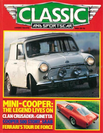 1984 CLASSIC AND SPORTSCAR MAGAZINE (03) MAART ENGELS, Nieuw, Author