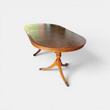 Tafel - Hout, Leder