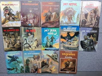 De Huurling stripboeken - Scifi strips door Segrelles, Complete serie of reeks, Verzenden, Gelezen