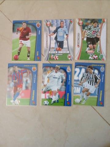 Panini Mega Craques First edition - 6 Card - Good (GD), Verzamelen, Nieuw