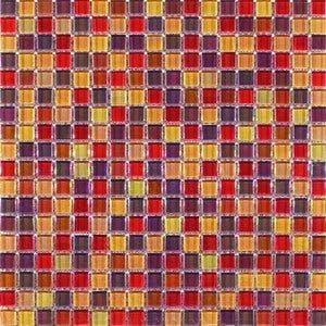 Wand Mozaïek Tegels Factory Glas Avondrood - Matje 30x30cm, Wandtegels, Nieuw, Ophalen of Verzenden, 20 tot 40 cm