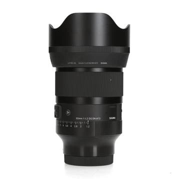 Sigma 50mm f/1.2 DG DN Art - Sony E · 1 jaar garantie, Audio, Tv en Foto, Fotografie | Lenzen en Objectieven, Ophalen of Verzenden