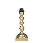 lampvoet ornament champagne goud 11x11x30cm, Verzenden, Nieuw
