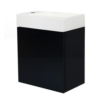 Fonteinmeubel Allibert Java Pack 1 Deur Omkeerbaar Polybeton, Ophalen of Verzenden, Nieuw