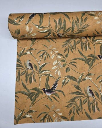 Stof New Chinoiserie Giardino dOcra stof Limited edition, Antiek en Kunst