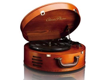 Lenco TT-34 - Platenspeler - USB-uitgang - Houten koffer, Audio, Tv en Foto, Platenspelers, Verzenden, Zo goed als nieuw
