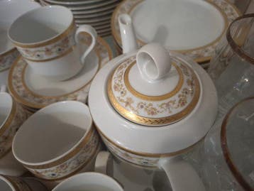 Tafelservies voor 12 (143) - Kristal
