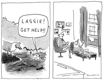 Lassie Get Help - 100 Stukjes New York Puzzle Company Mini, Verzenden, Nieuw