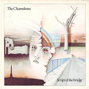LP gebruikt - The Chameleons - Script Of The Bridge, Cd's en Dvd's, Verzenden, Zo goed als nieuw, Overige formaten